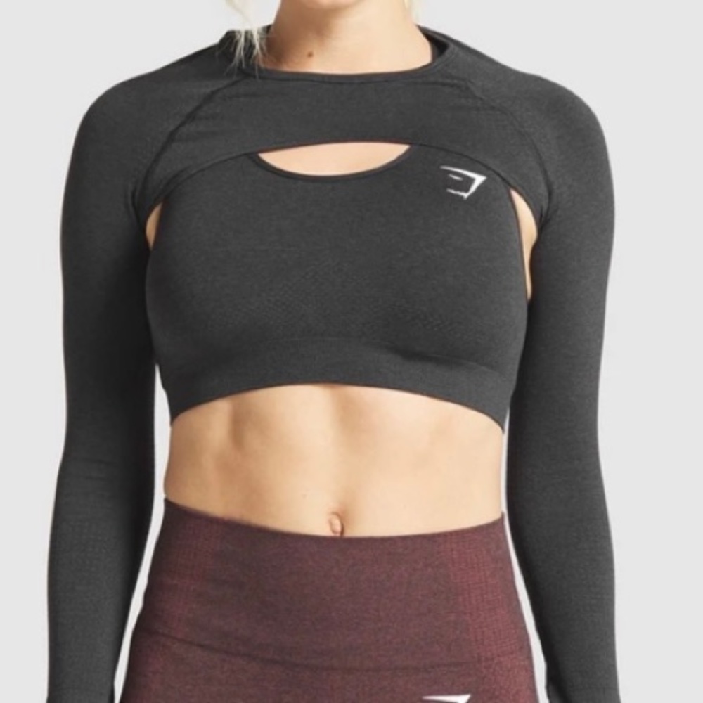 Gymshark vital seamless shrug top
